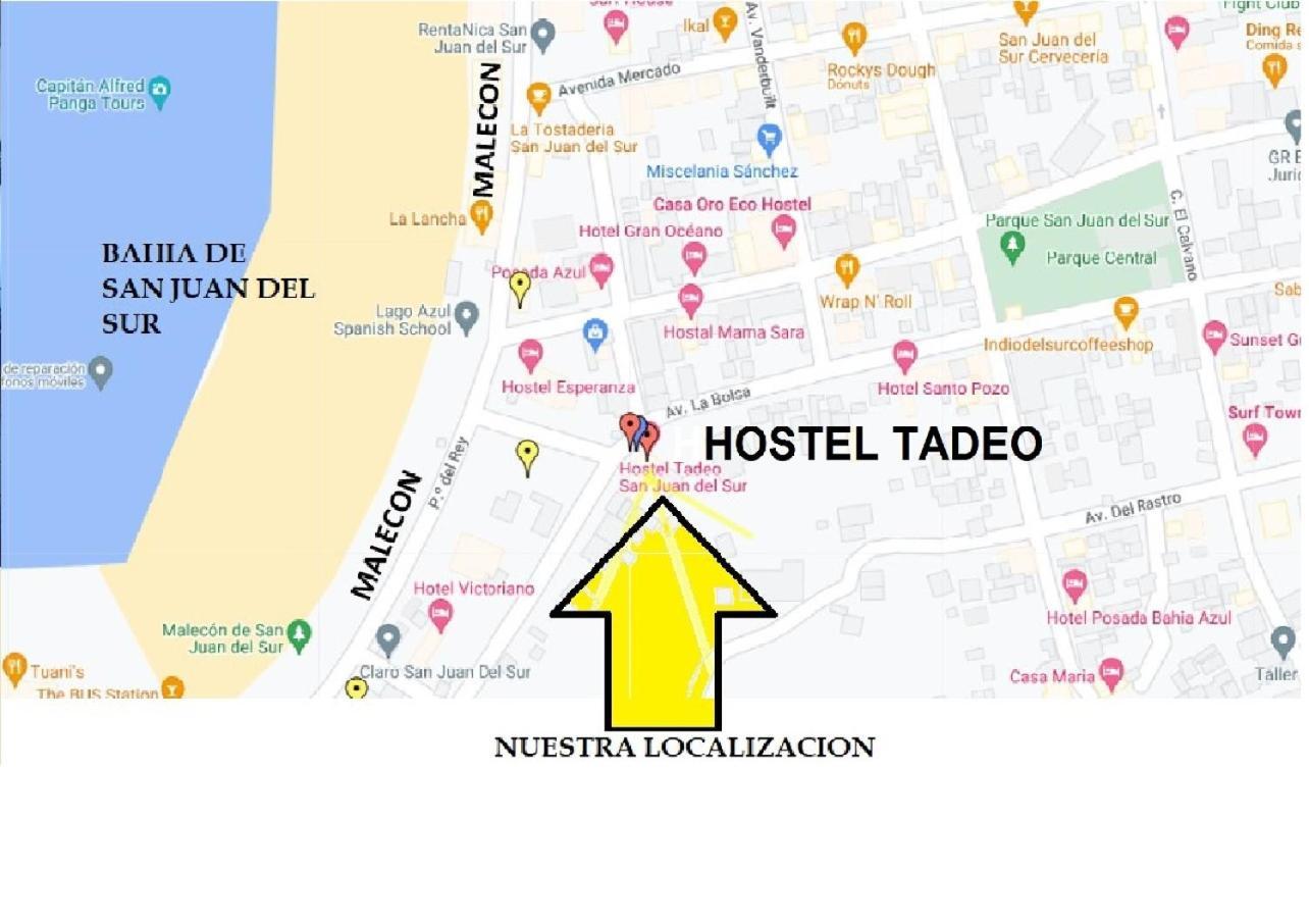 Hostel Tadeo San Juan Del Sur Dış mekan fotoğraf